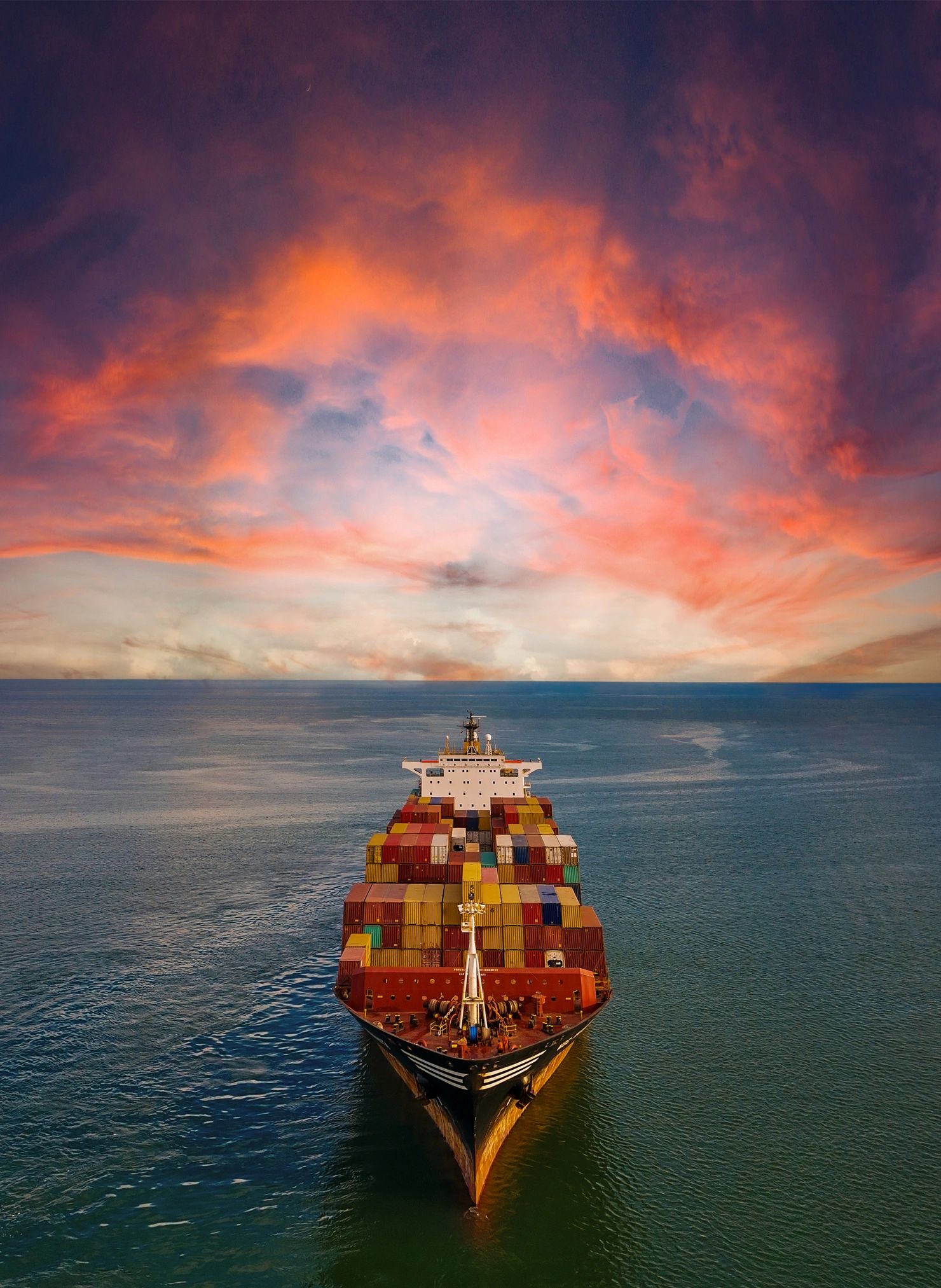 modern cargo logistics shipping freight transport air sea land