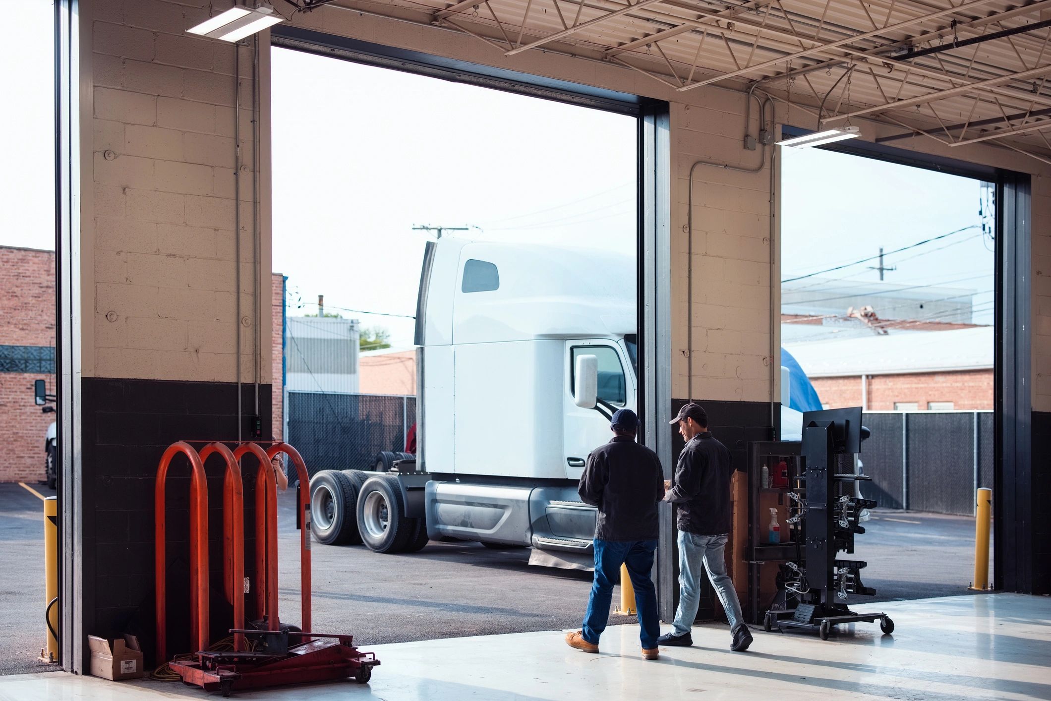 truck logistics warehouse